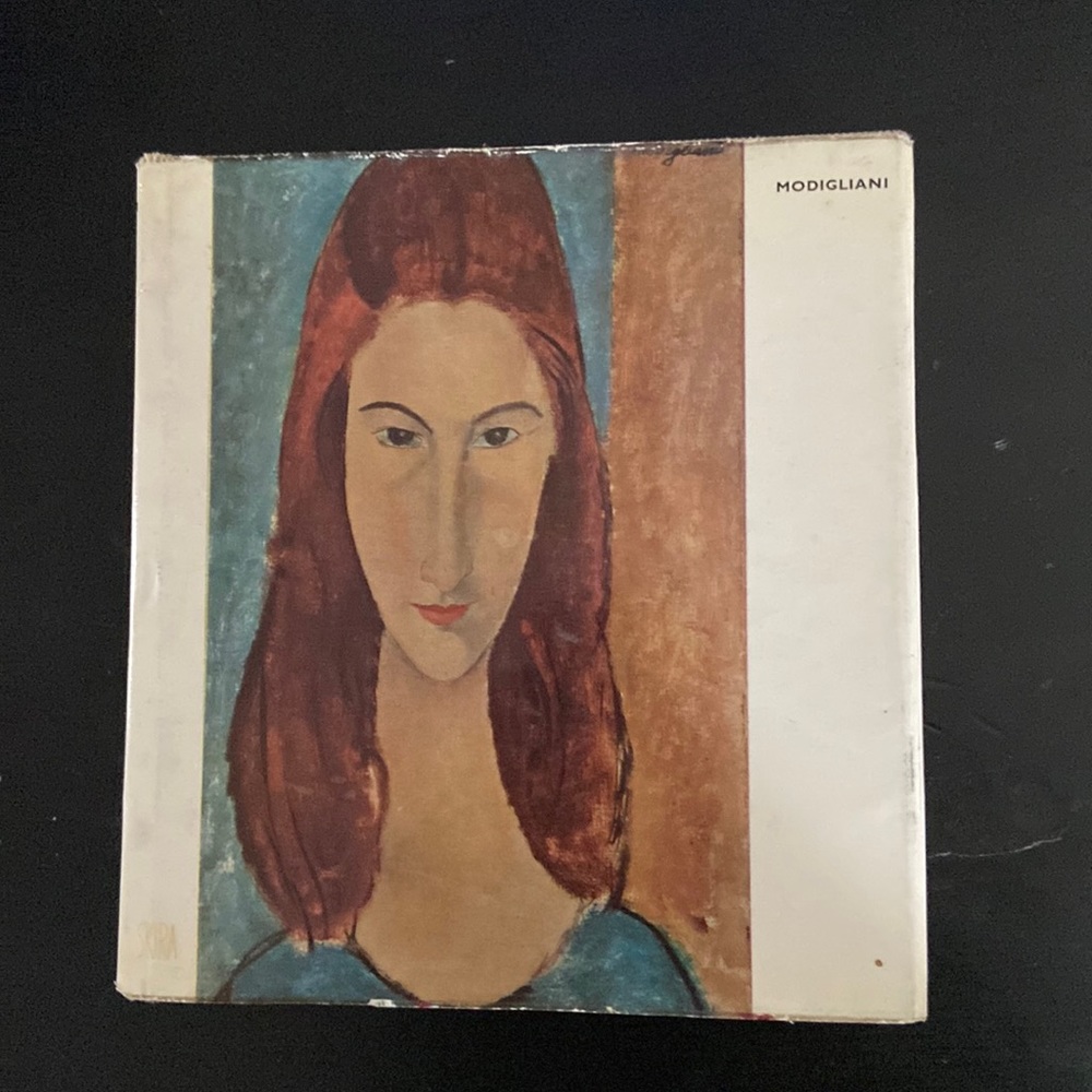 Book of MODIGLIANI all faces, his paintings in this book all color and explains